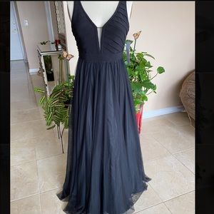 Evening black dress - Aidan Mattox